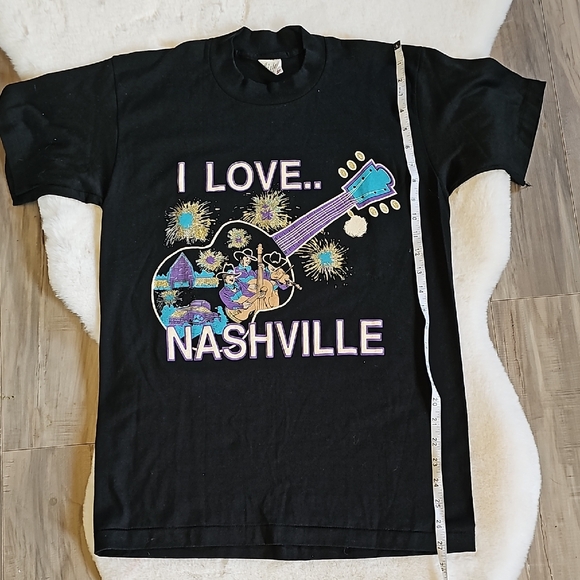 Vintage I love Nashville t-shirt - Picture 1 of 7